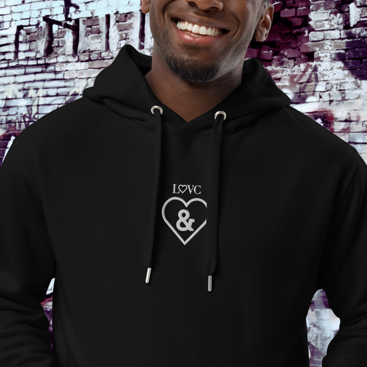 HOODIE PREMIUM CON CAPUCHA ECO HOMBRE SYMBOL BORDADO