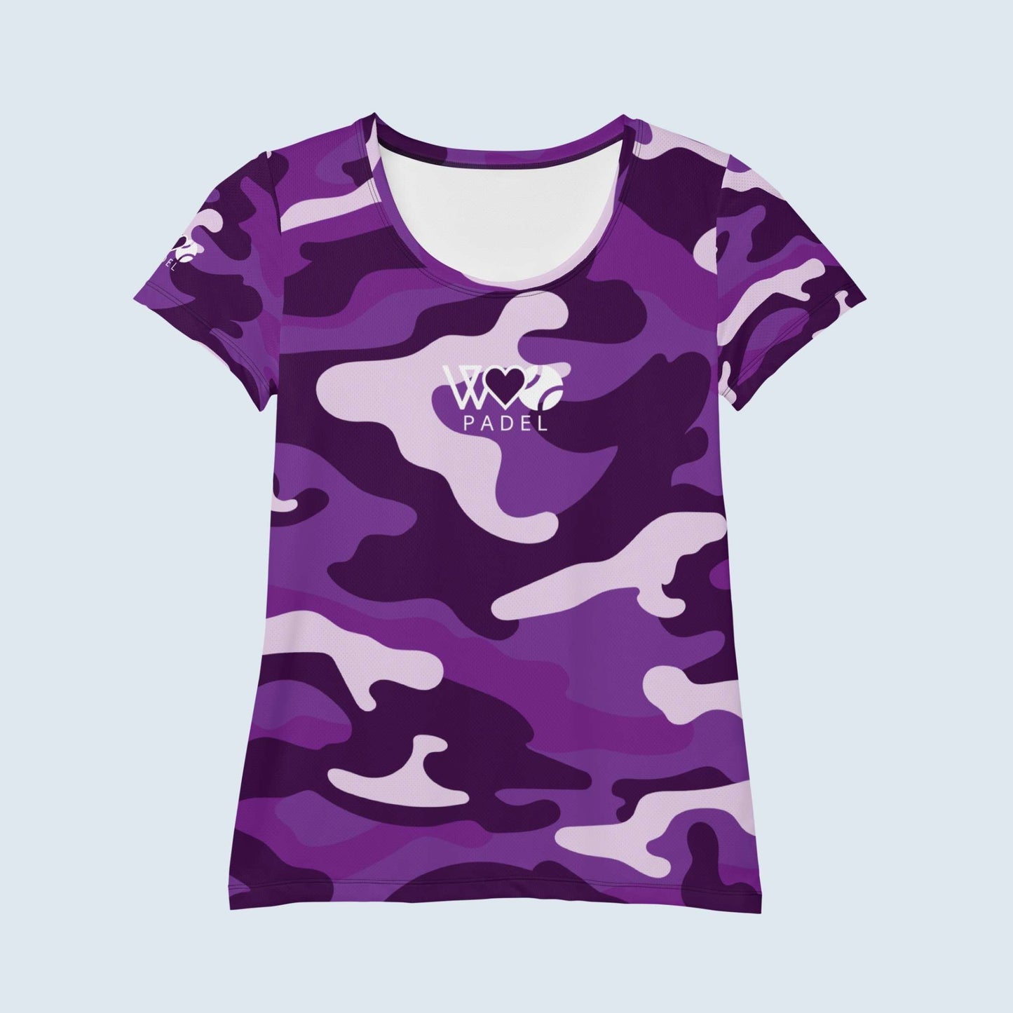 CAMISETA DEPORTIVA ESTAMPADA MUJER PADEL