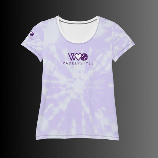 CAMISETA DEPORTIVA ESTAMPADA MUJER PADEL